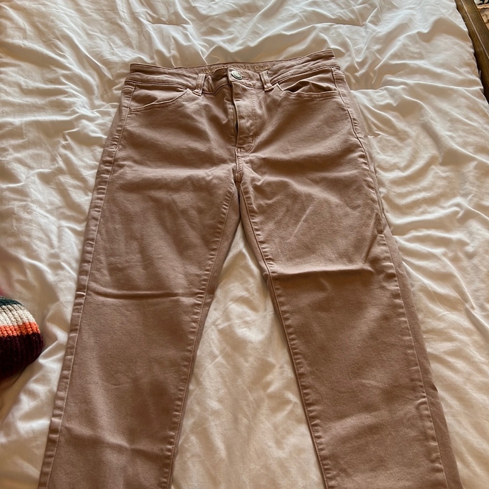 Pink American Eagle Jeggings